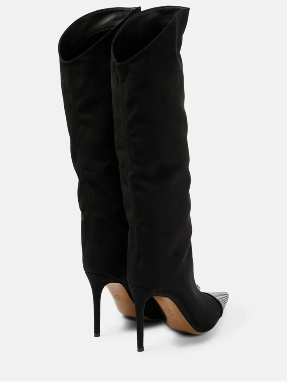 Alexandre Vauthier Suede Karen Knee-High Boots 9.5 $1350